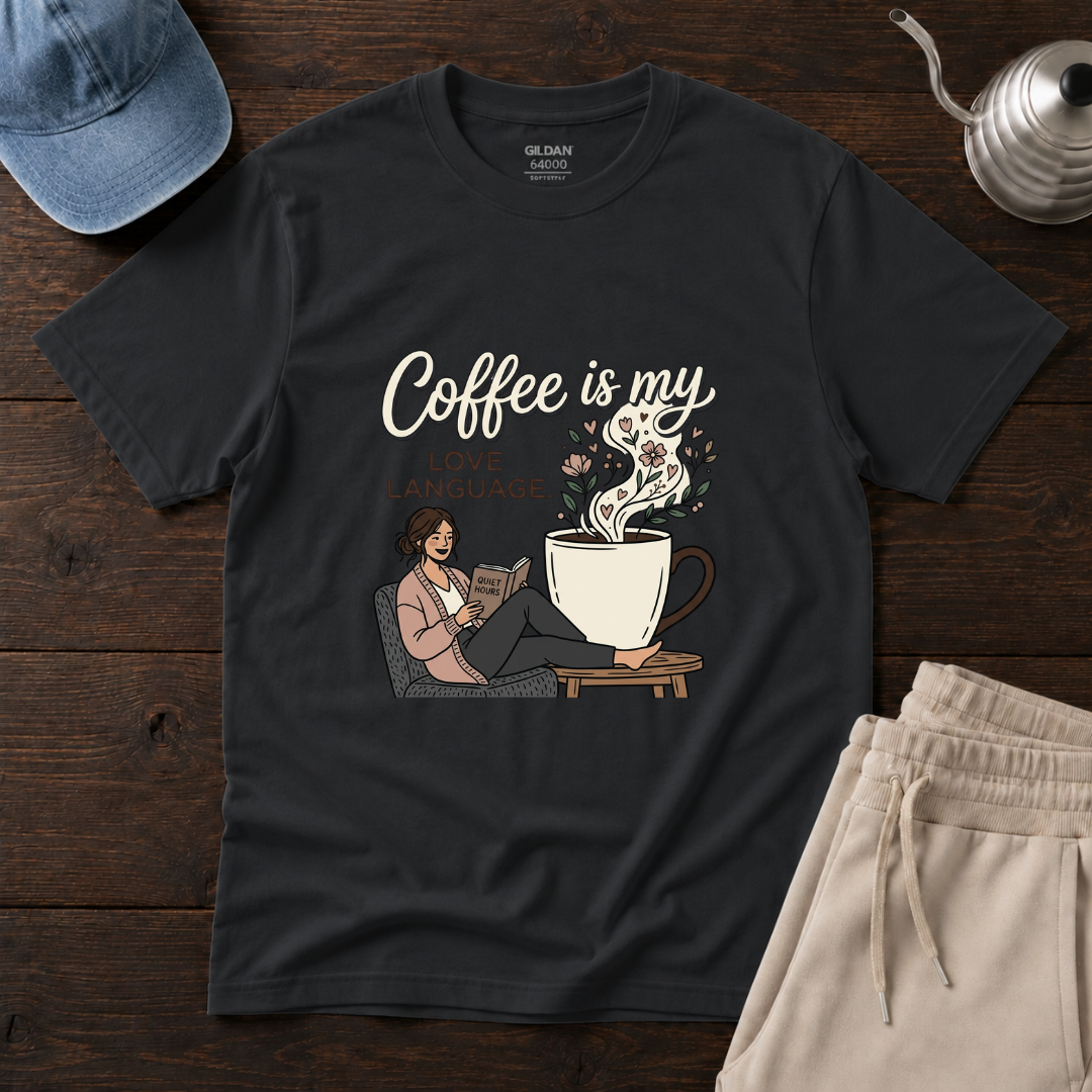 Coffee Is My Love Language T-Shirt