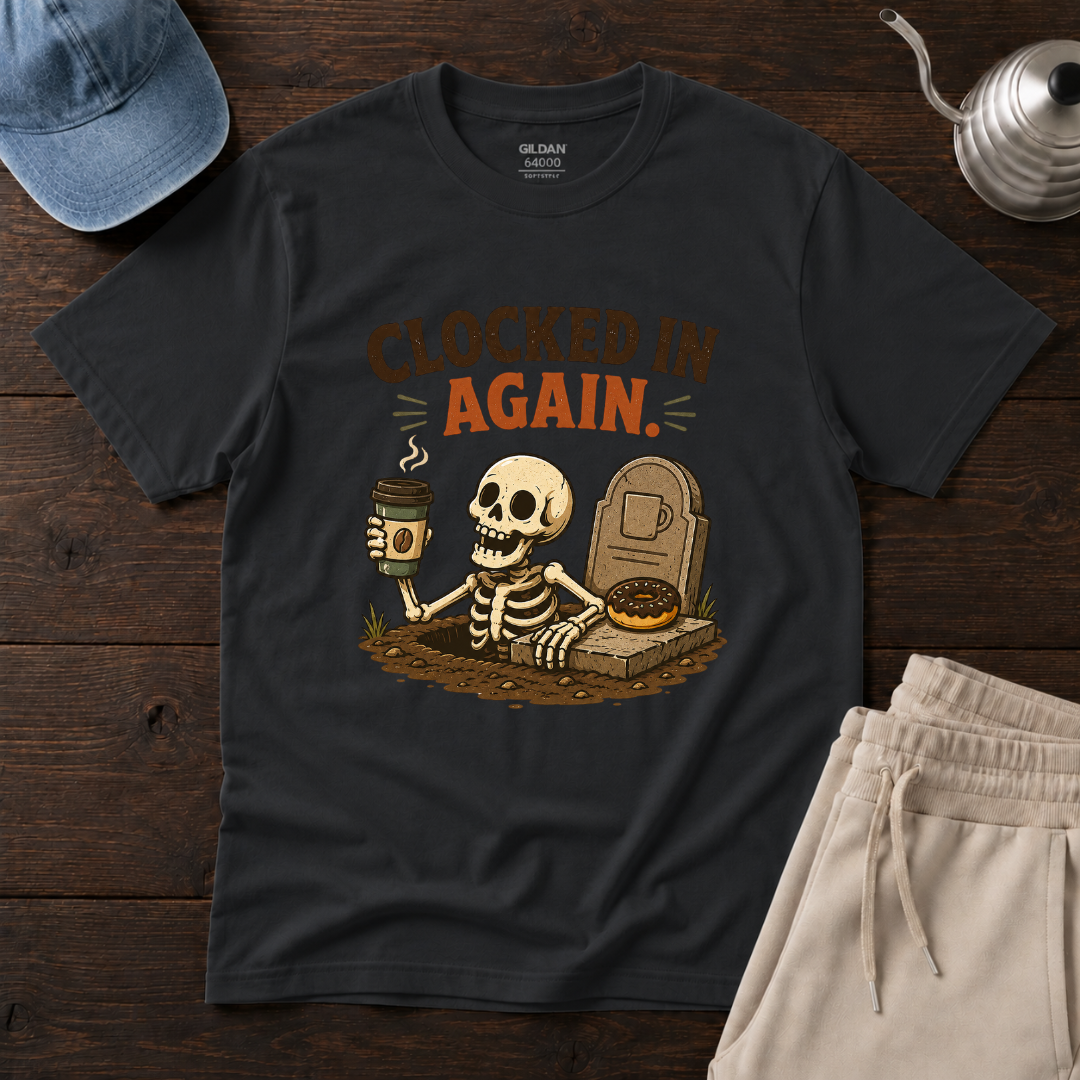 Clocked In Again T-Shirt