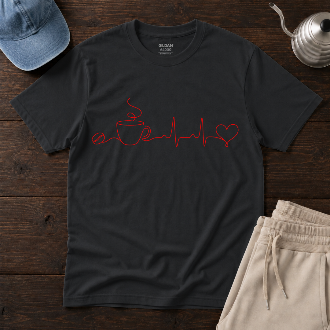 Heart Beat Line T-Shirt