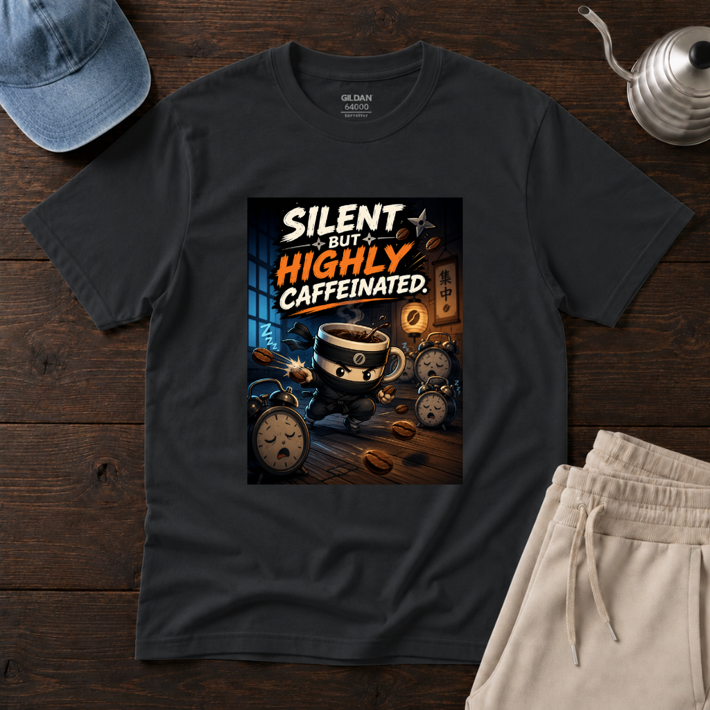 Caffeinated Ninja T-Shirt