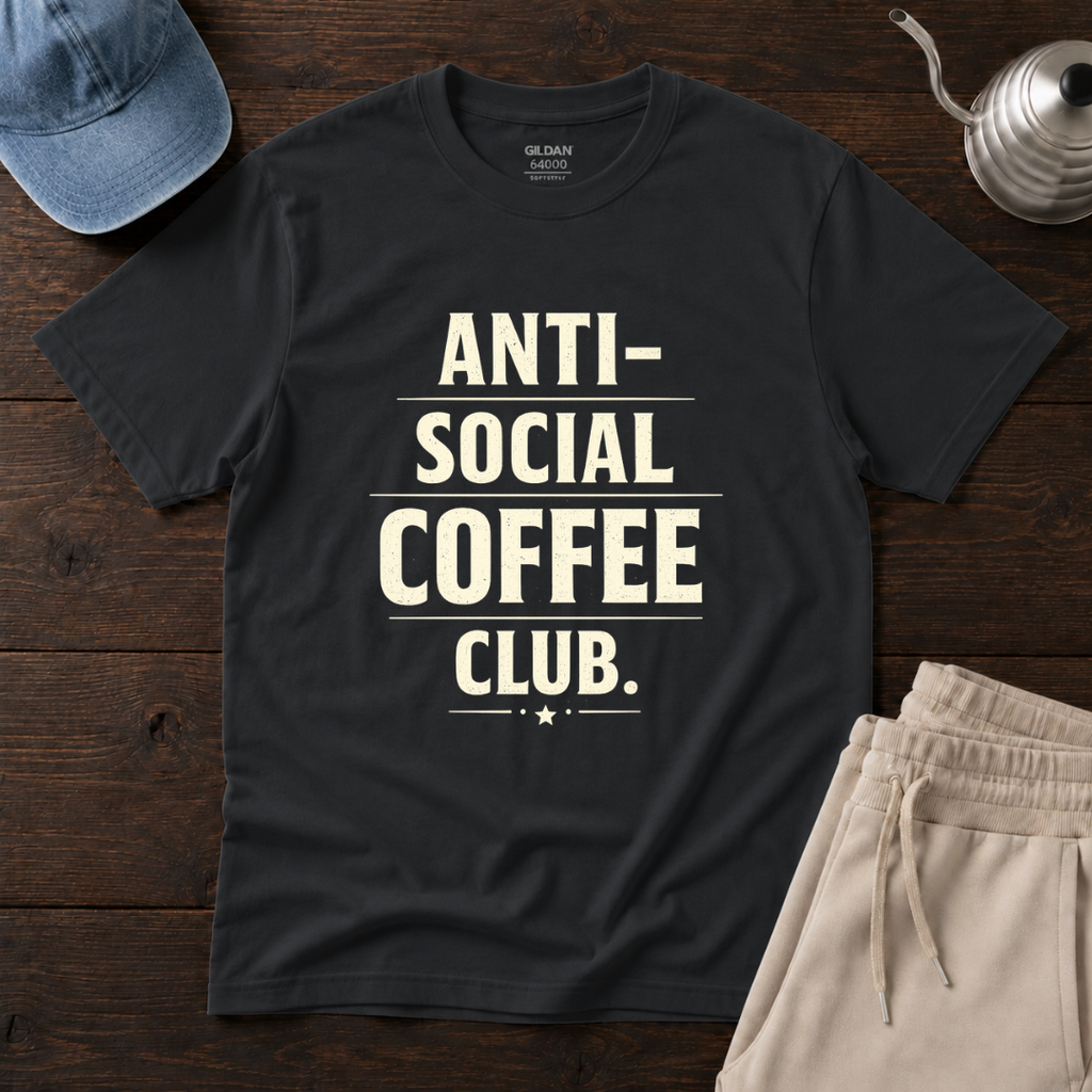 Anti-Social Coffee Club T-Shirt