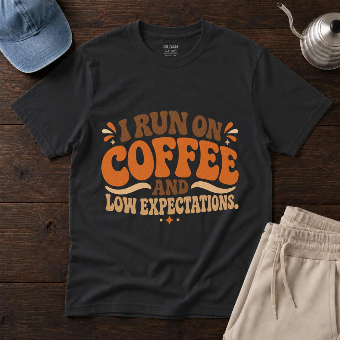Coffee & Low Expectations T-Shirt