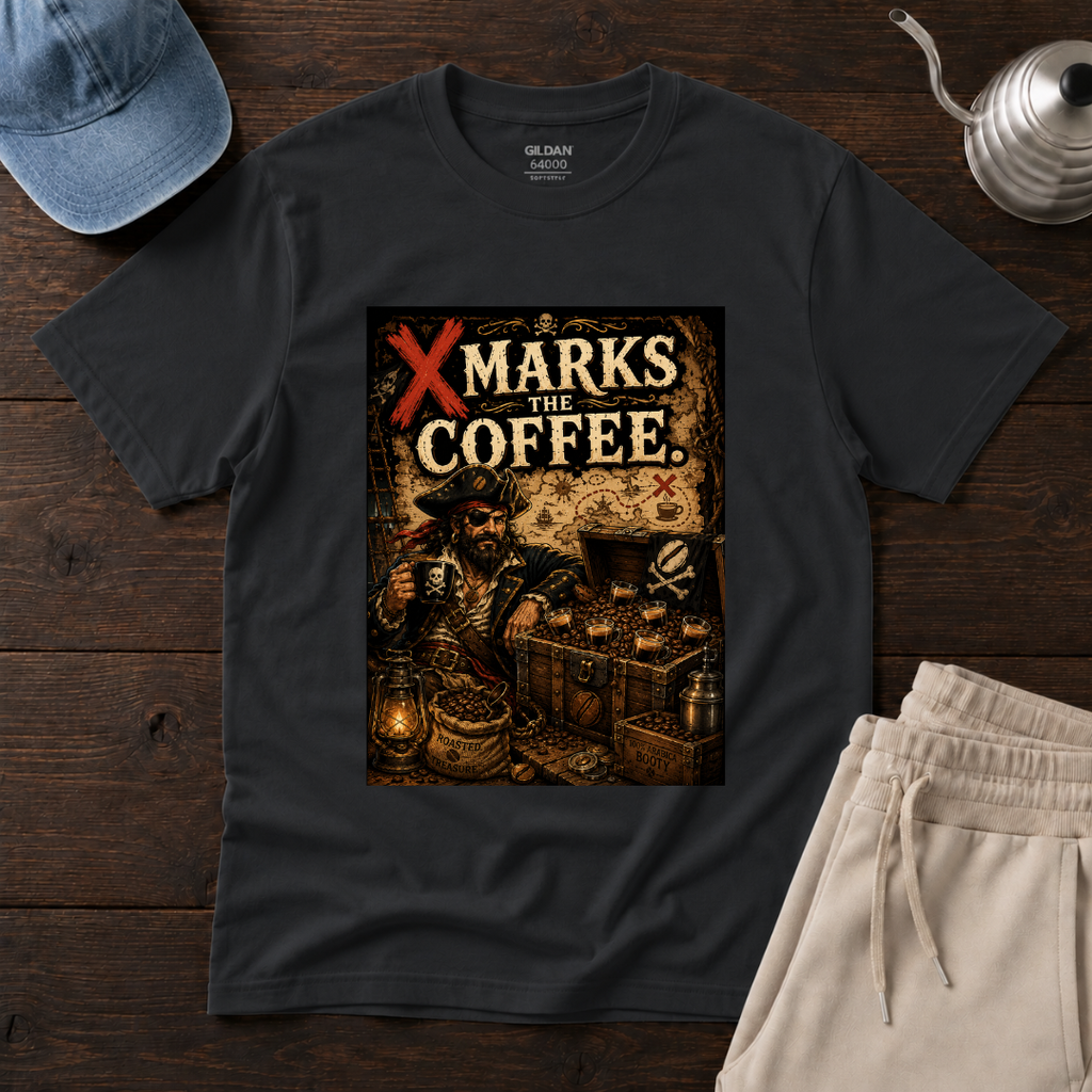 X Marks The Coffee T-Shirt