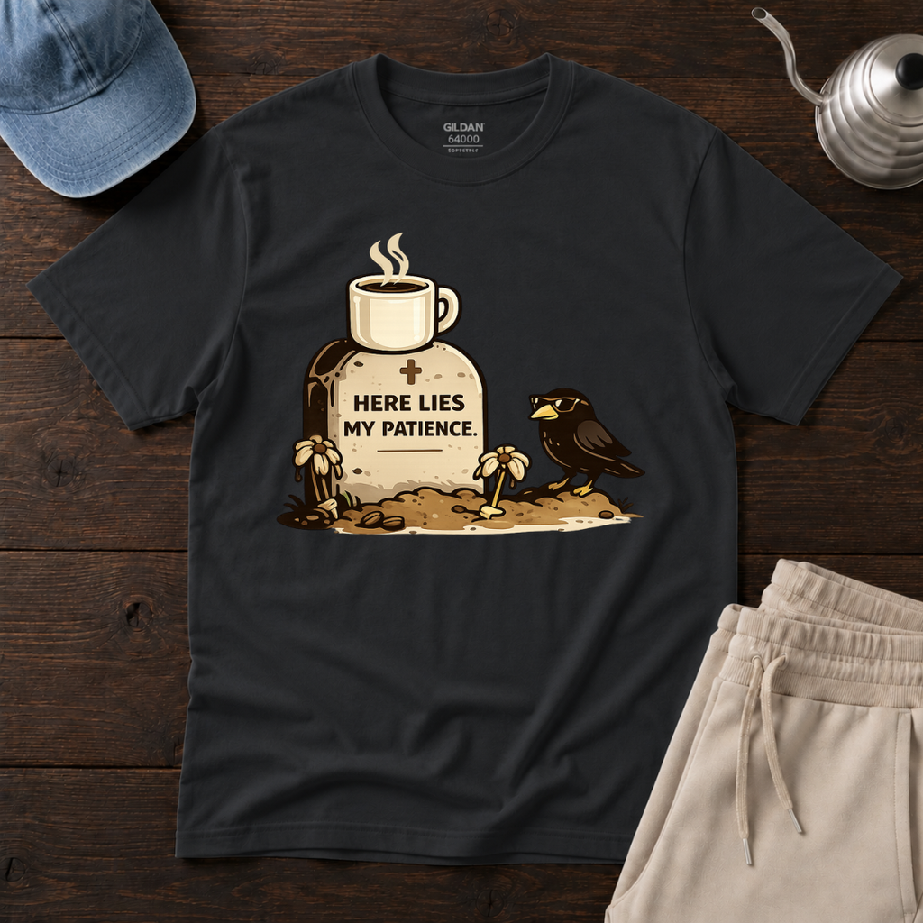 Here Lies My Patience T-Shirt