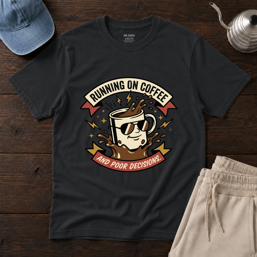 Coffee & Poor Decisions T-Shirt