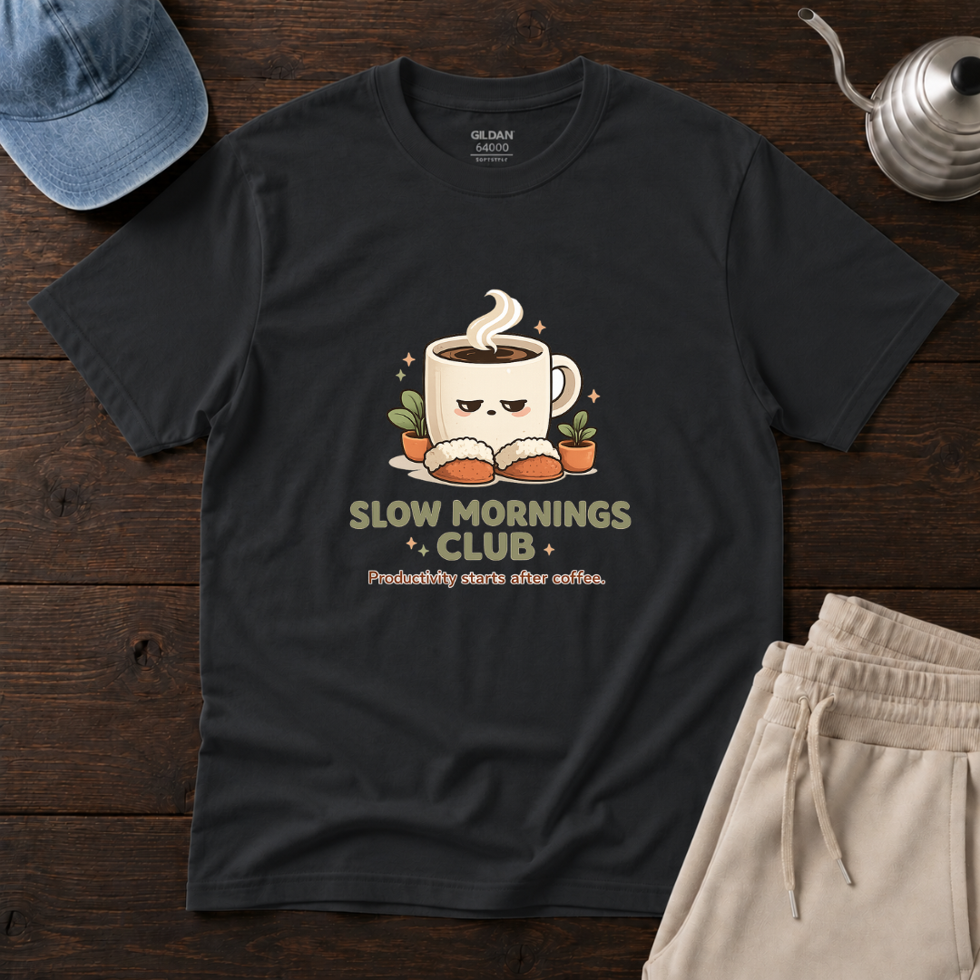 Slow Mornings Club T-Shirt