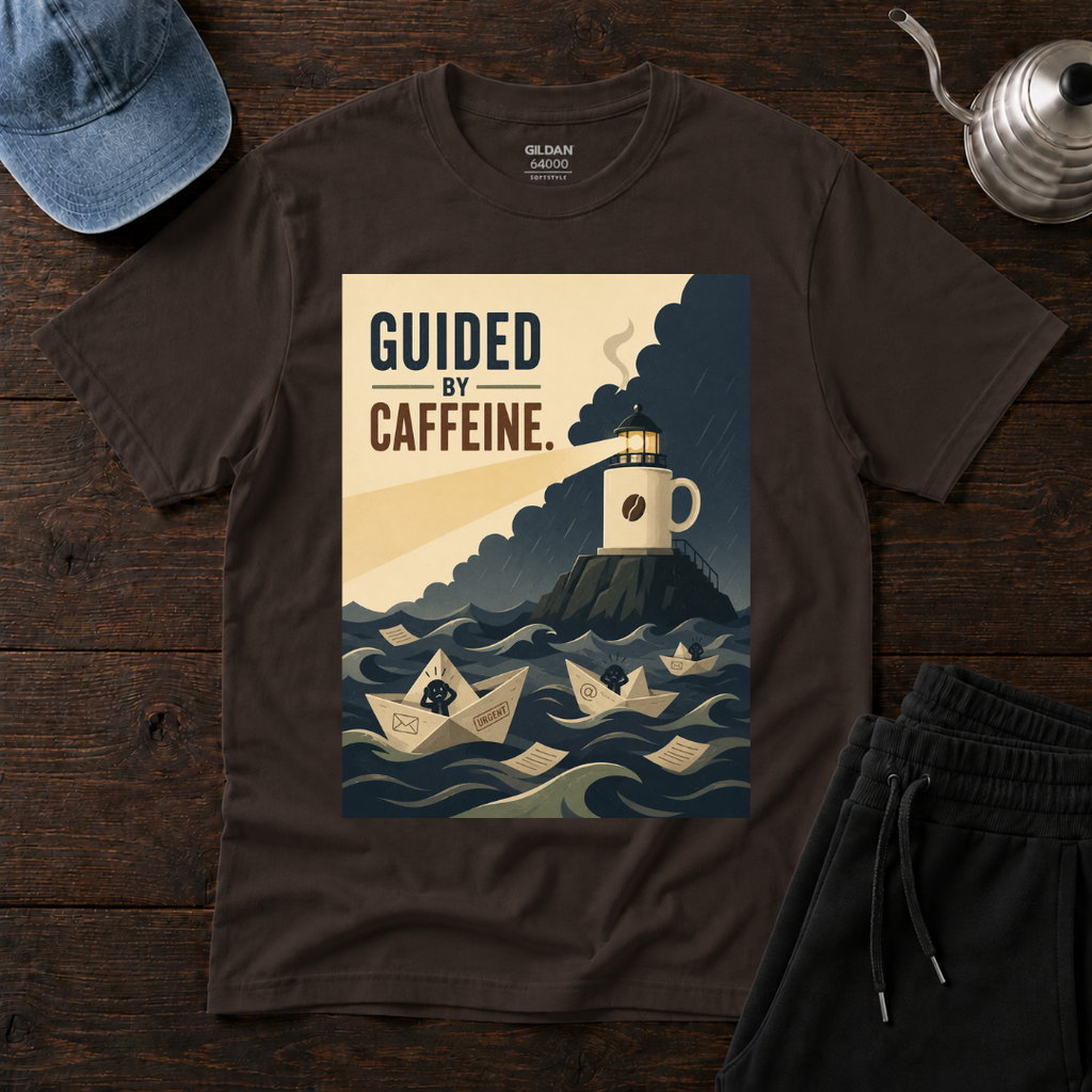 Guided By Caffeine T-Shirt