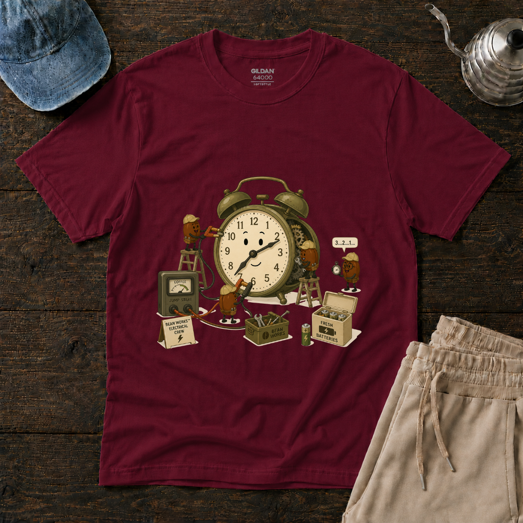 Beanz Alarm Clock T-Shirt