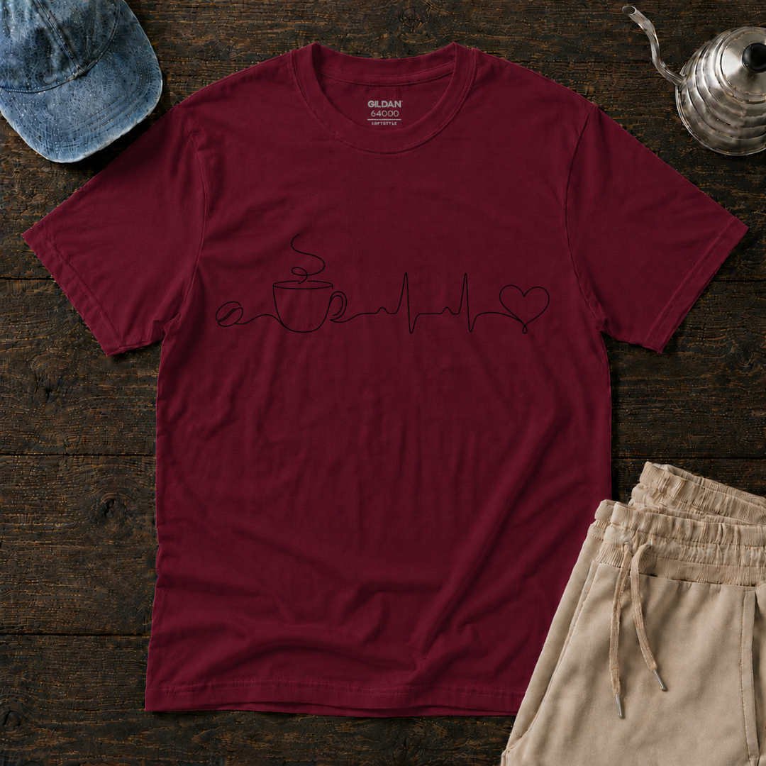 Heart Beat Line T-Shirt