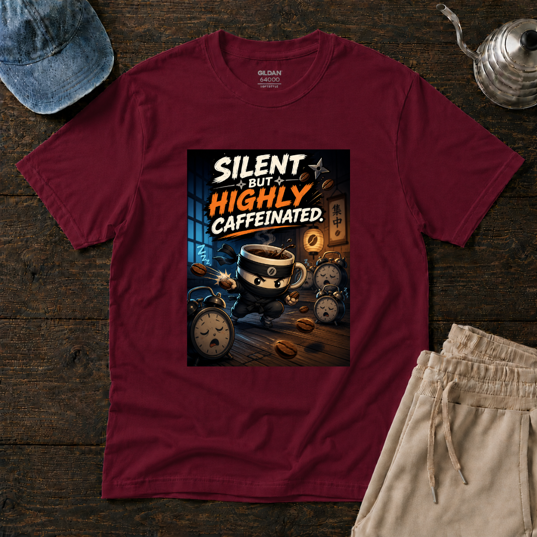 Caffeinated Ninja T-Shirt