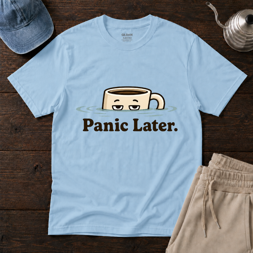 Panic Later T-Shirt