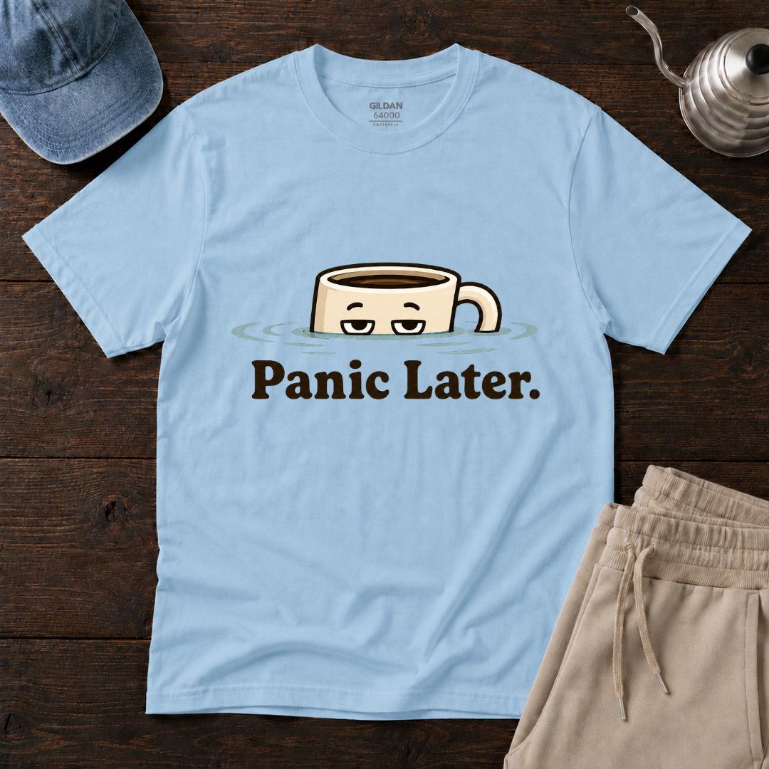 Panic Later T-Shirt