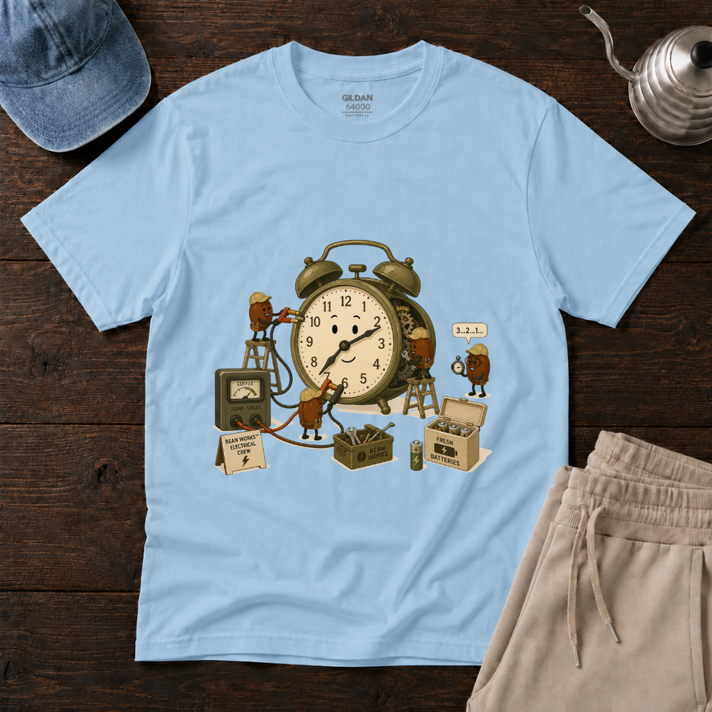 Beanz Alarm Clock T-Shirt