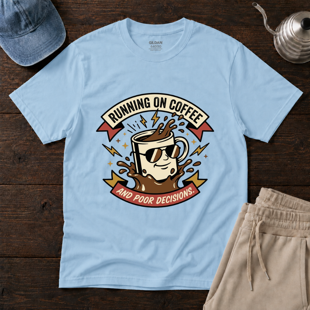 Coffee & Poor Decisions T-Shirt