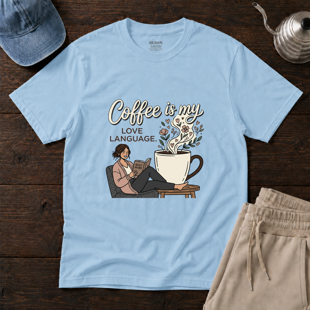 Coffee Is My Love Language T-Shirt