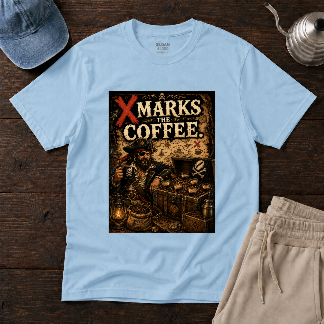 X Marks The Coffee T-Shirt