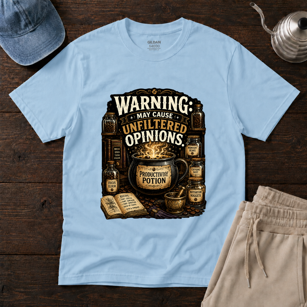 Warning: Unfiltered Opinions T-Shirt