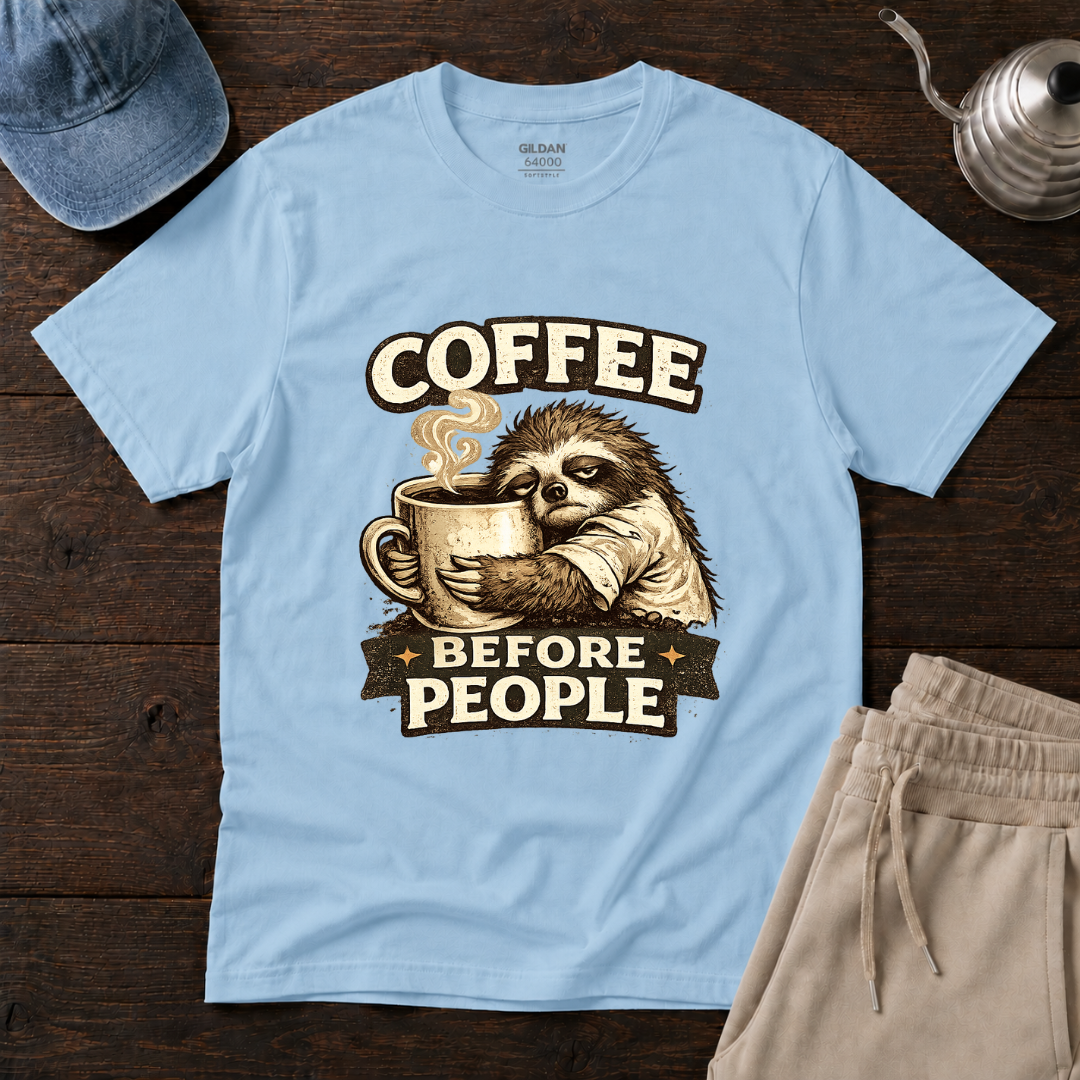 Coffee Before People T-Shirt