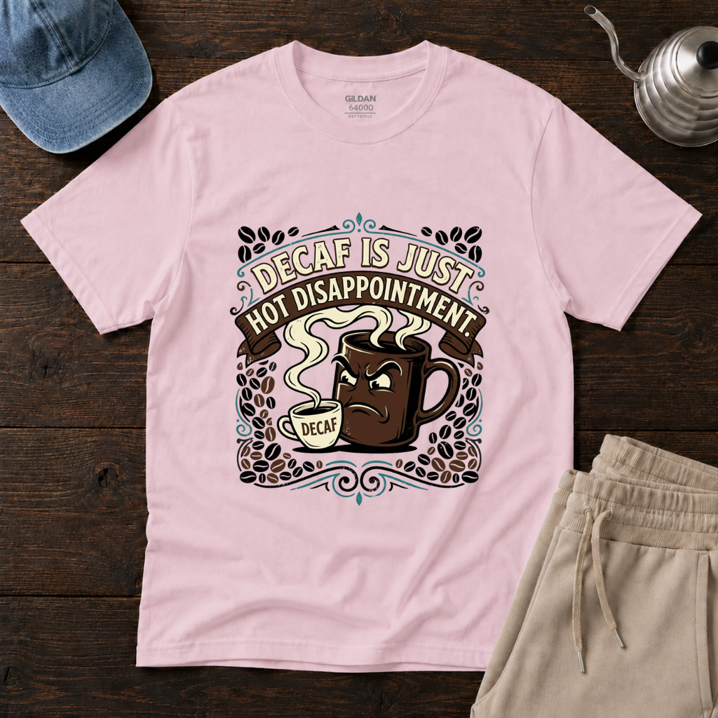 Decaf Is Just Hot Disappointment T-Shirt