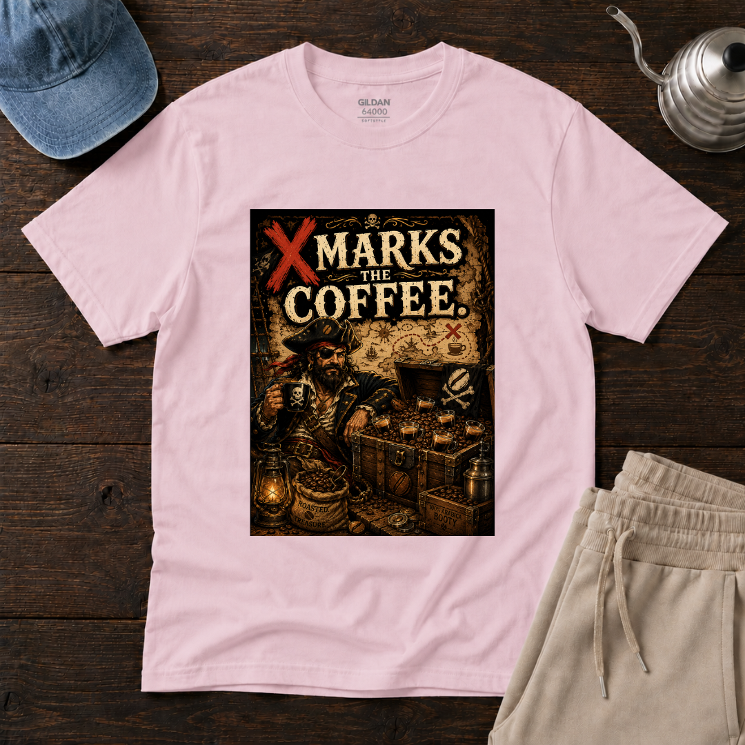 X Marks The Coffee T-Shirt