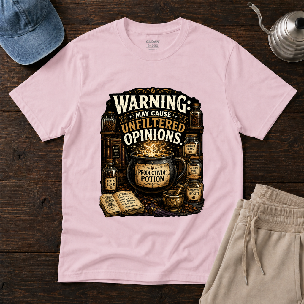 Warning: Unfiltered Opinions T-Shirt
