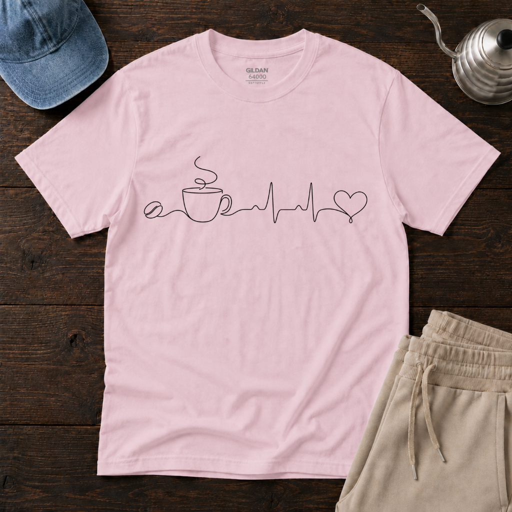 Heart Beat Line T-Shirt