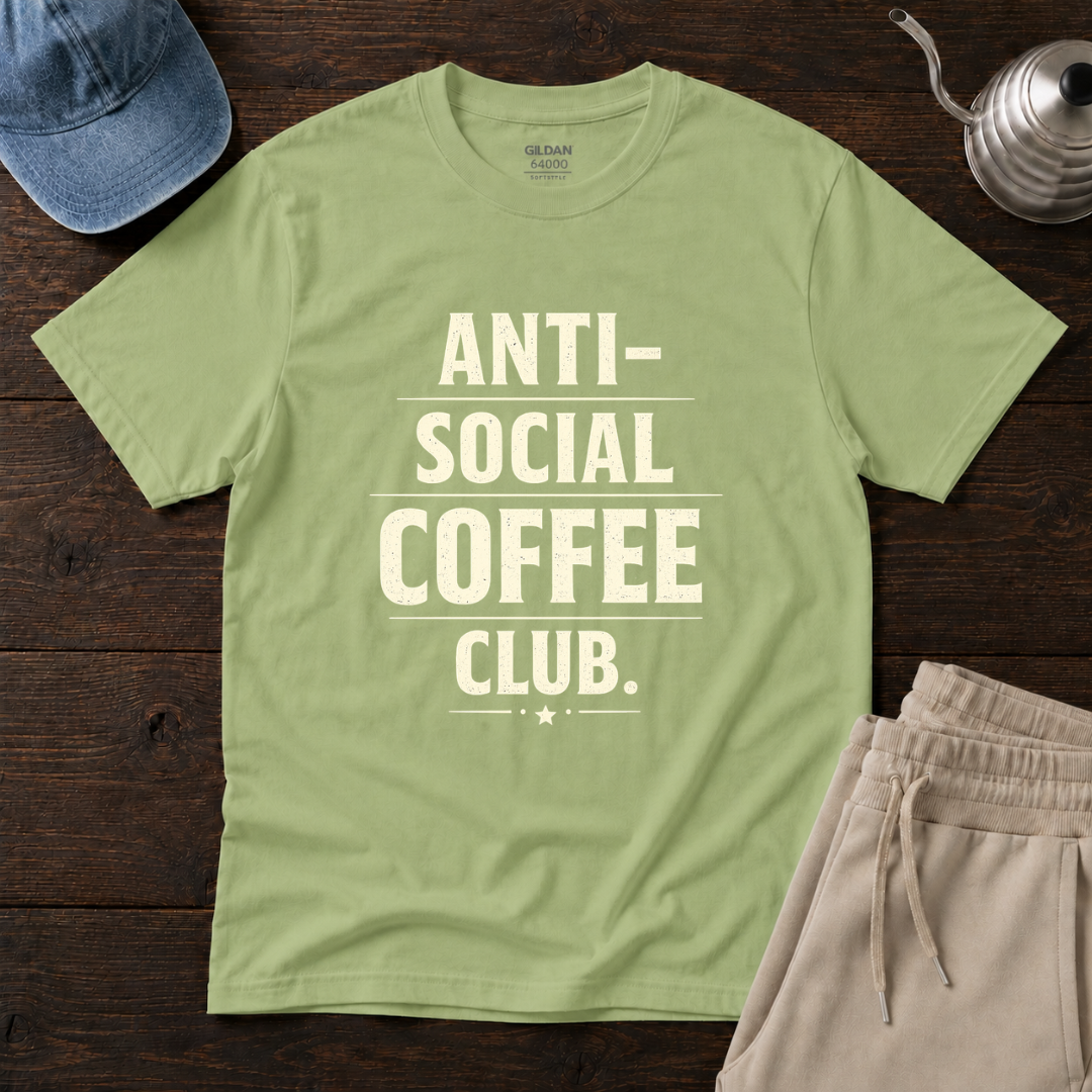 Anti-Social Coffee Club T-Shirt