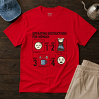 Operating Instructions For Monday ... T-Shirt
