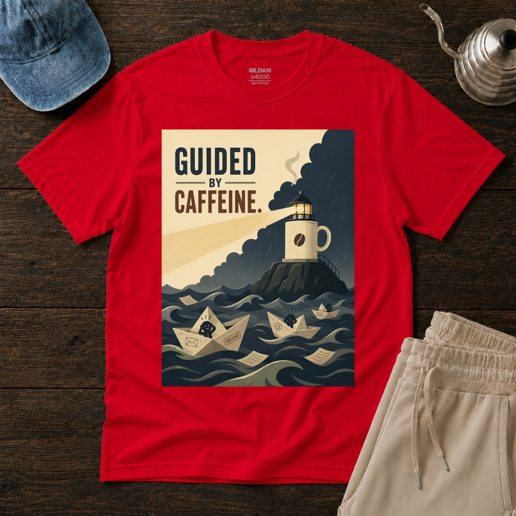 Guided By Caffeine T-Shirt