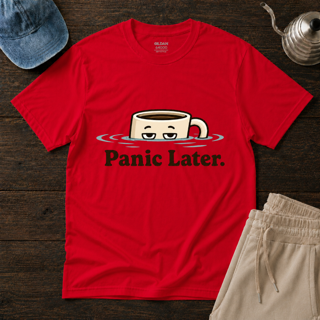 Panic Later T-Shirt