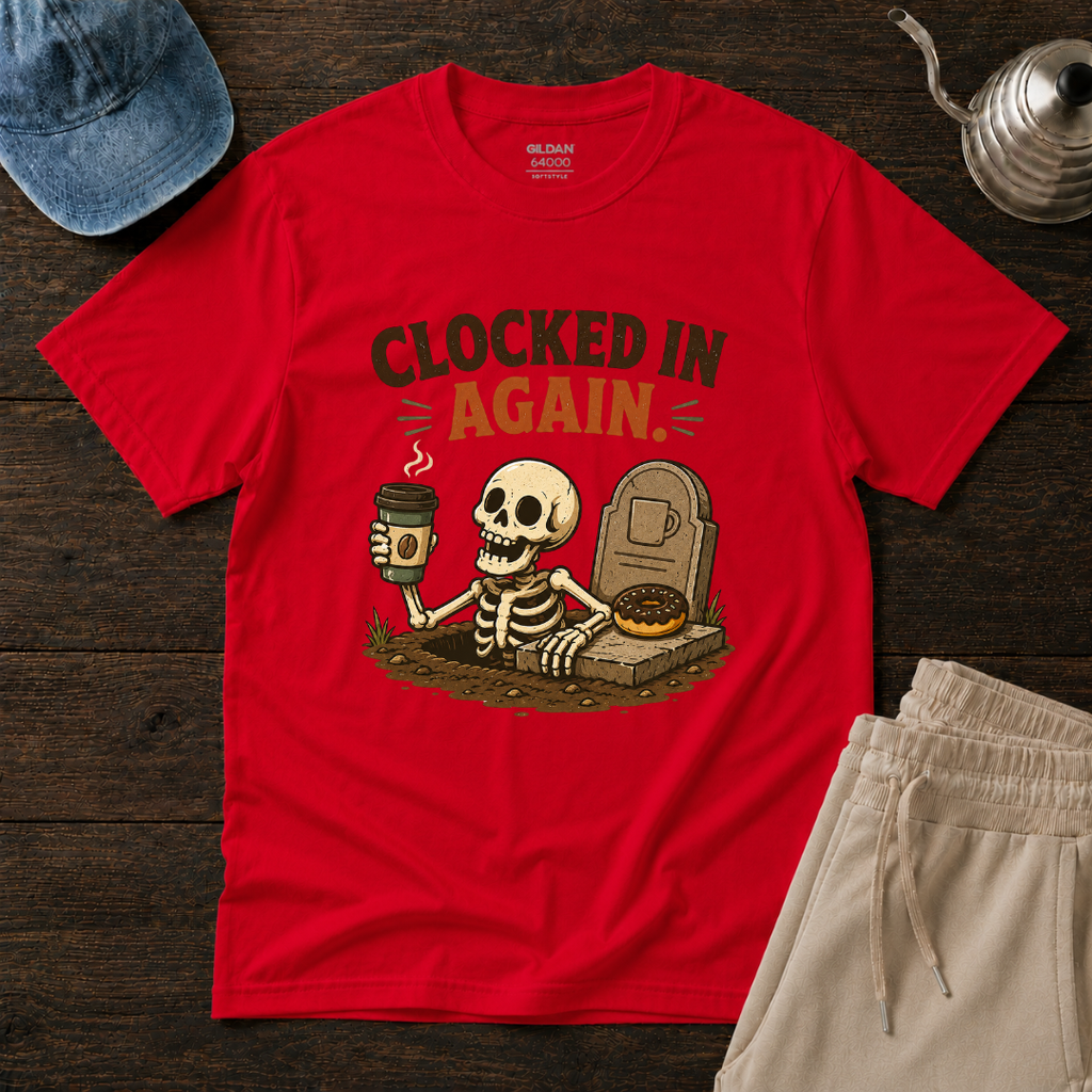 Clocked In Again T-Shirt