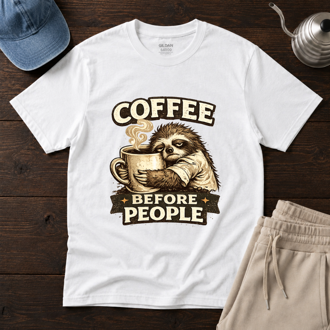 Coffee Before People T-Shirt