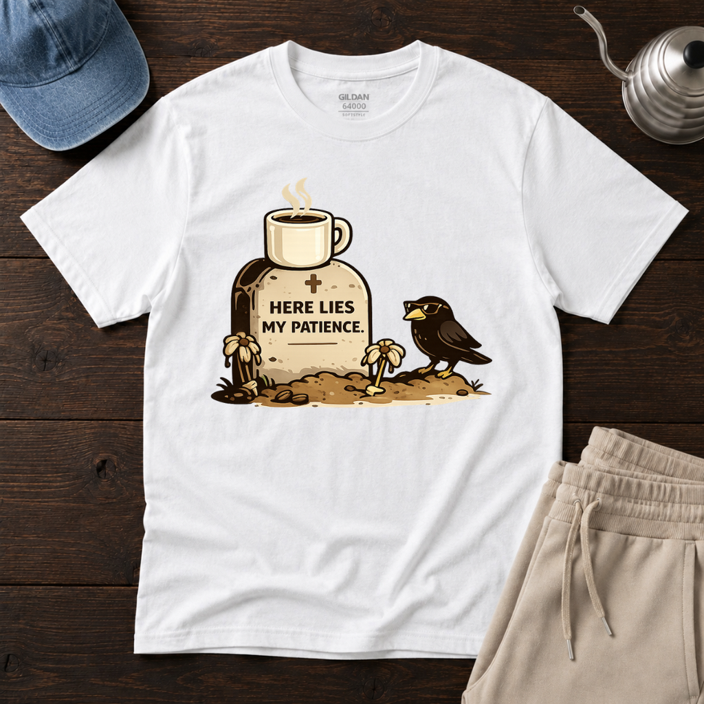 Here Lies My Patience T-Shirt