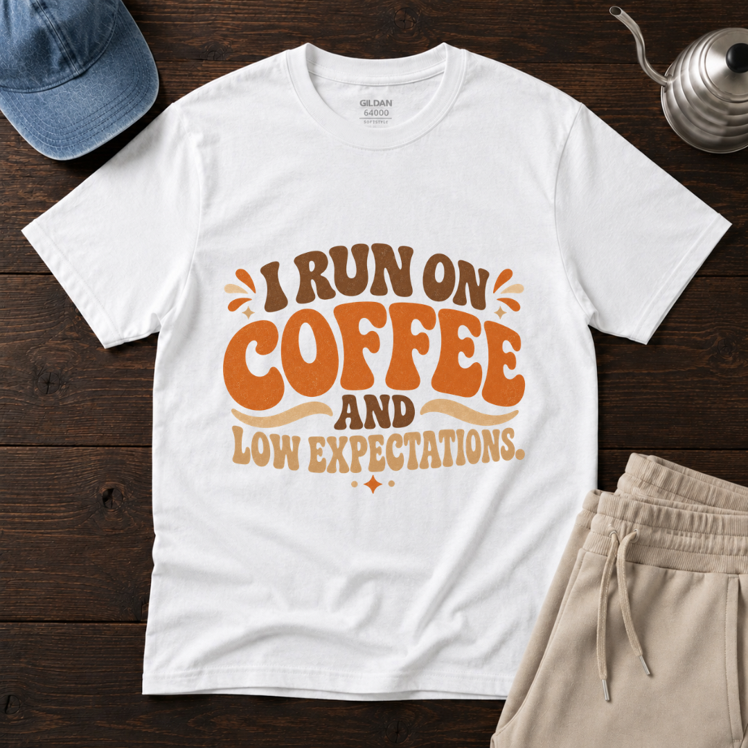 Coffee & Low Expectations T-Shirt