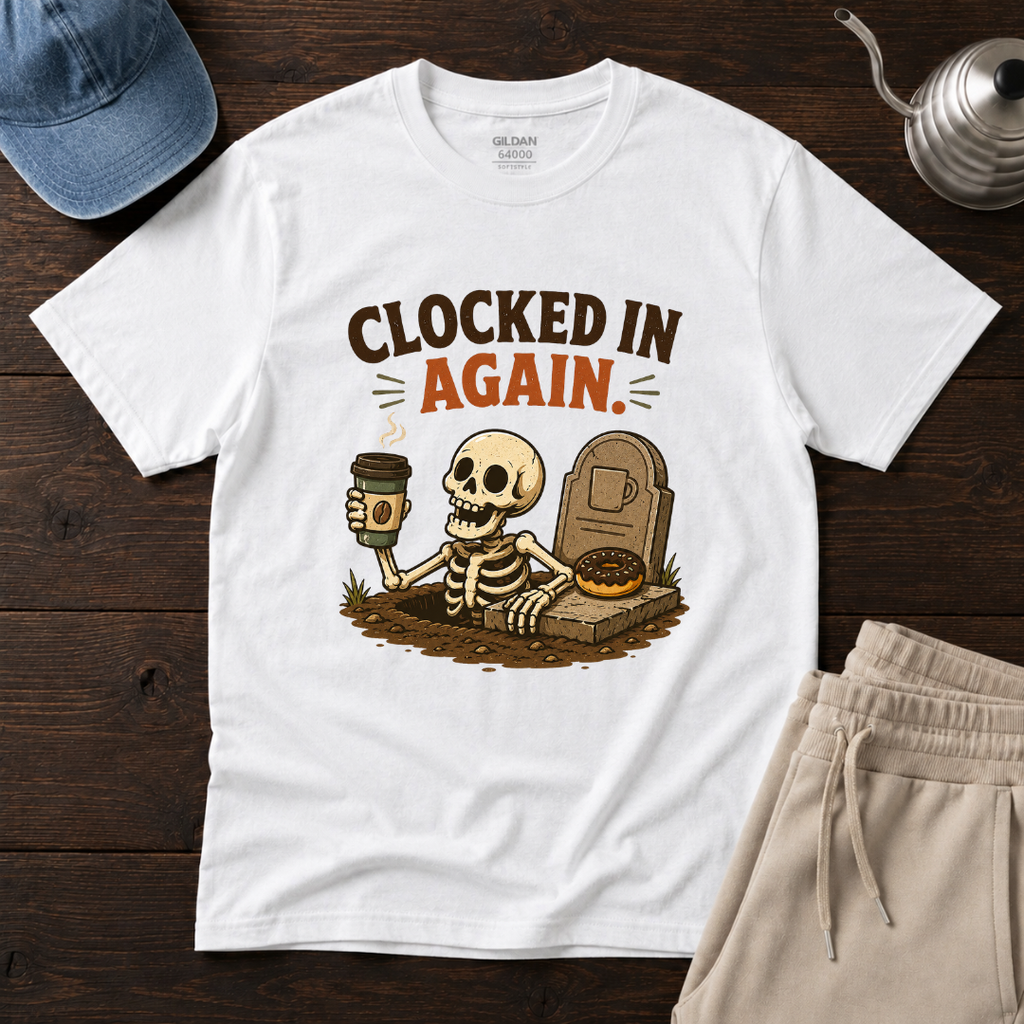 Clocked In Again T-Shirt