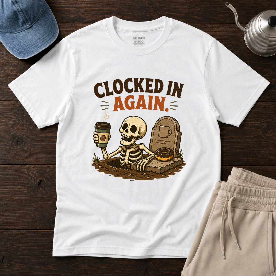 Clocked In Again T-Shirt