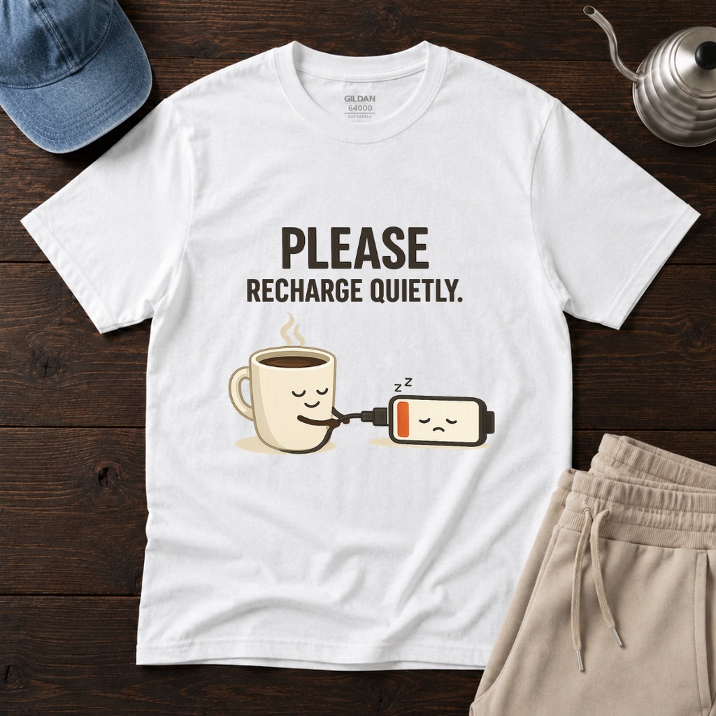 Please Recharge Quietly T-Shirt