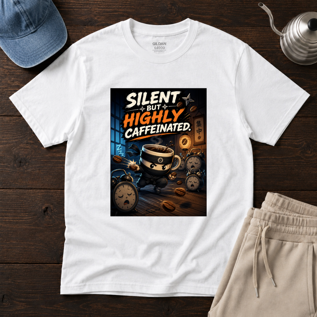Caffeinated Ninja T-Shirt