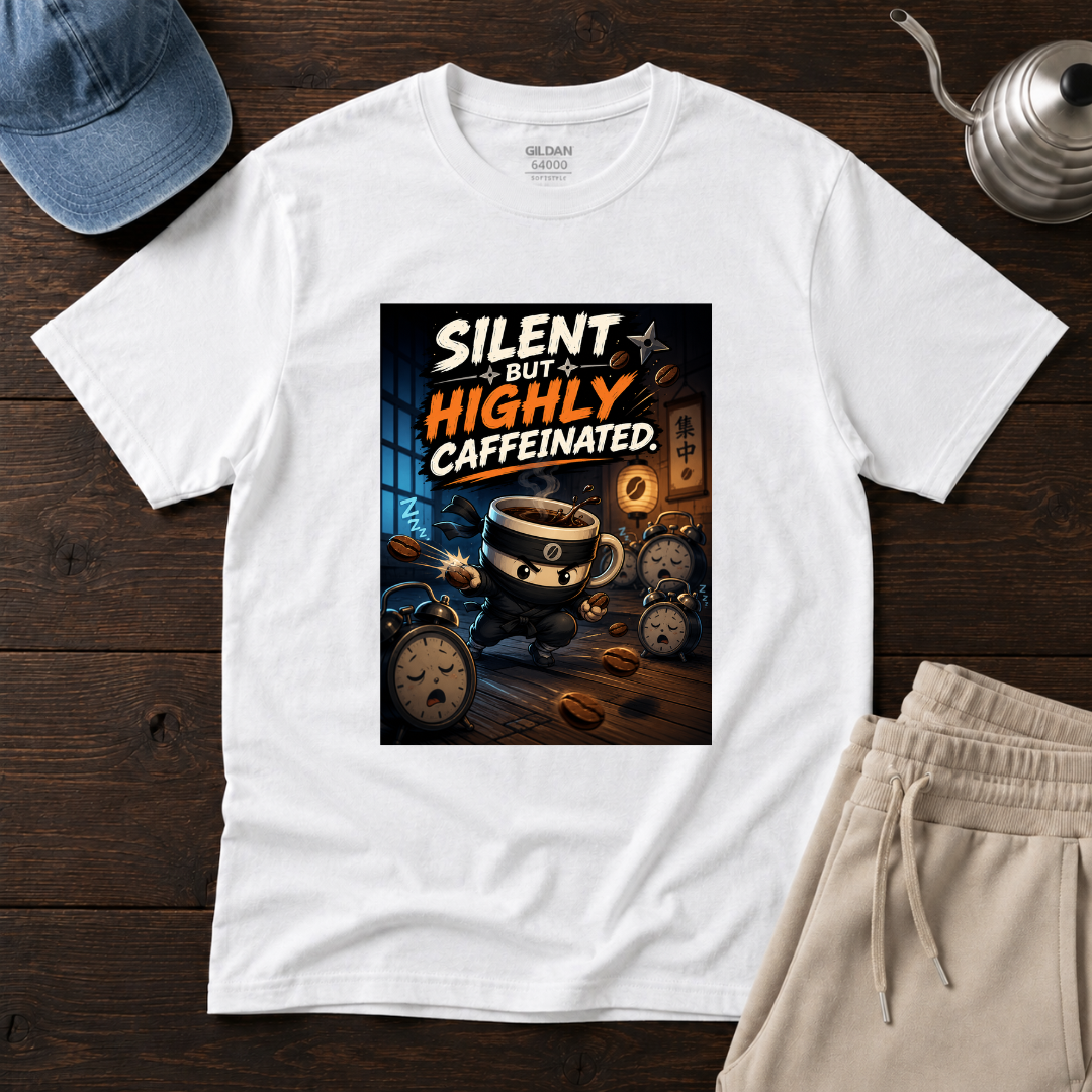 Caffeinated Ninja T-Shirt