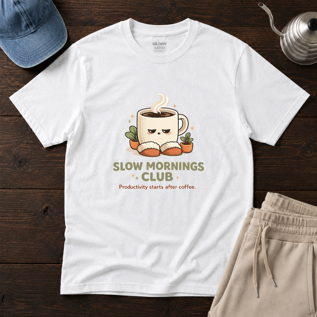 Slow Mornings Club T-Shirt