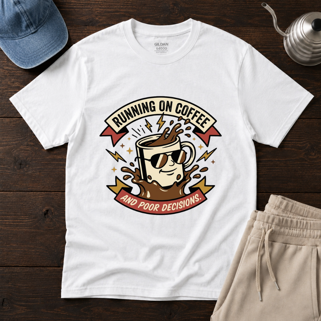 Coffee & Poor Decisions T-Shirt