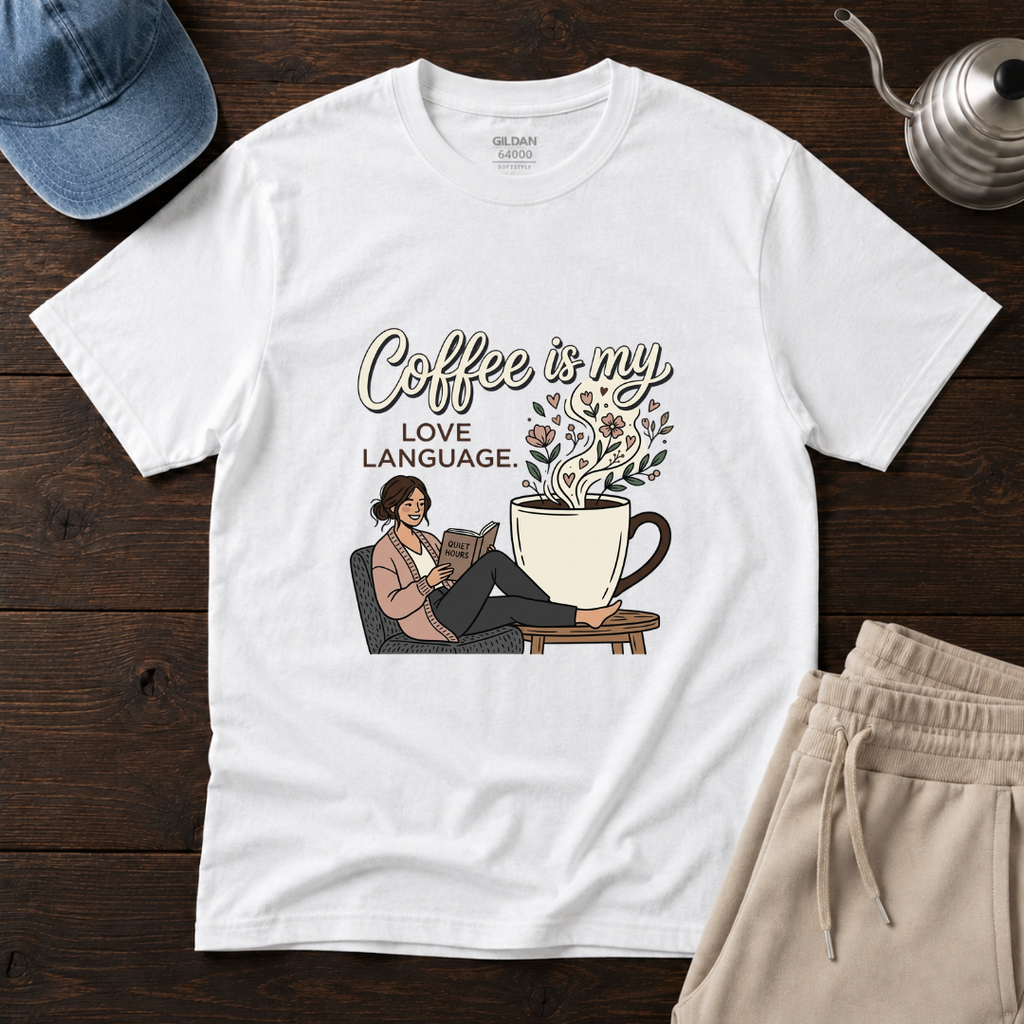 Coffee Is My Love Language T-Shirt