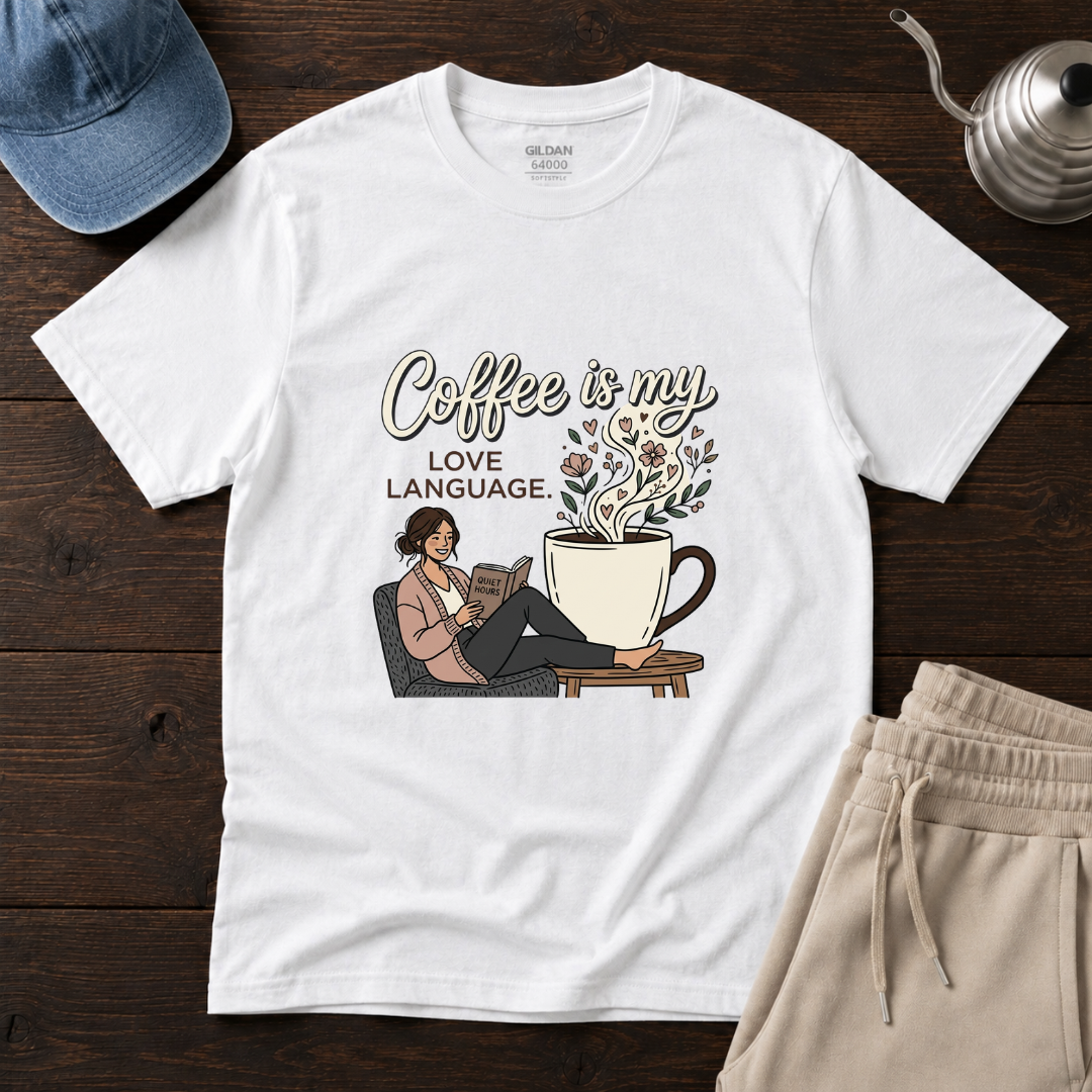 Coffee Is My Love Language T-Shirt