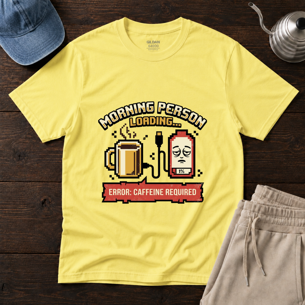 Morning Person Loading T-Shirt