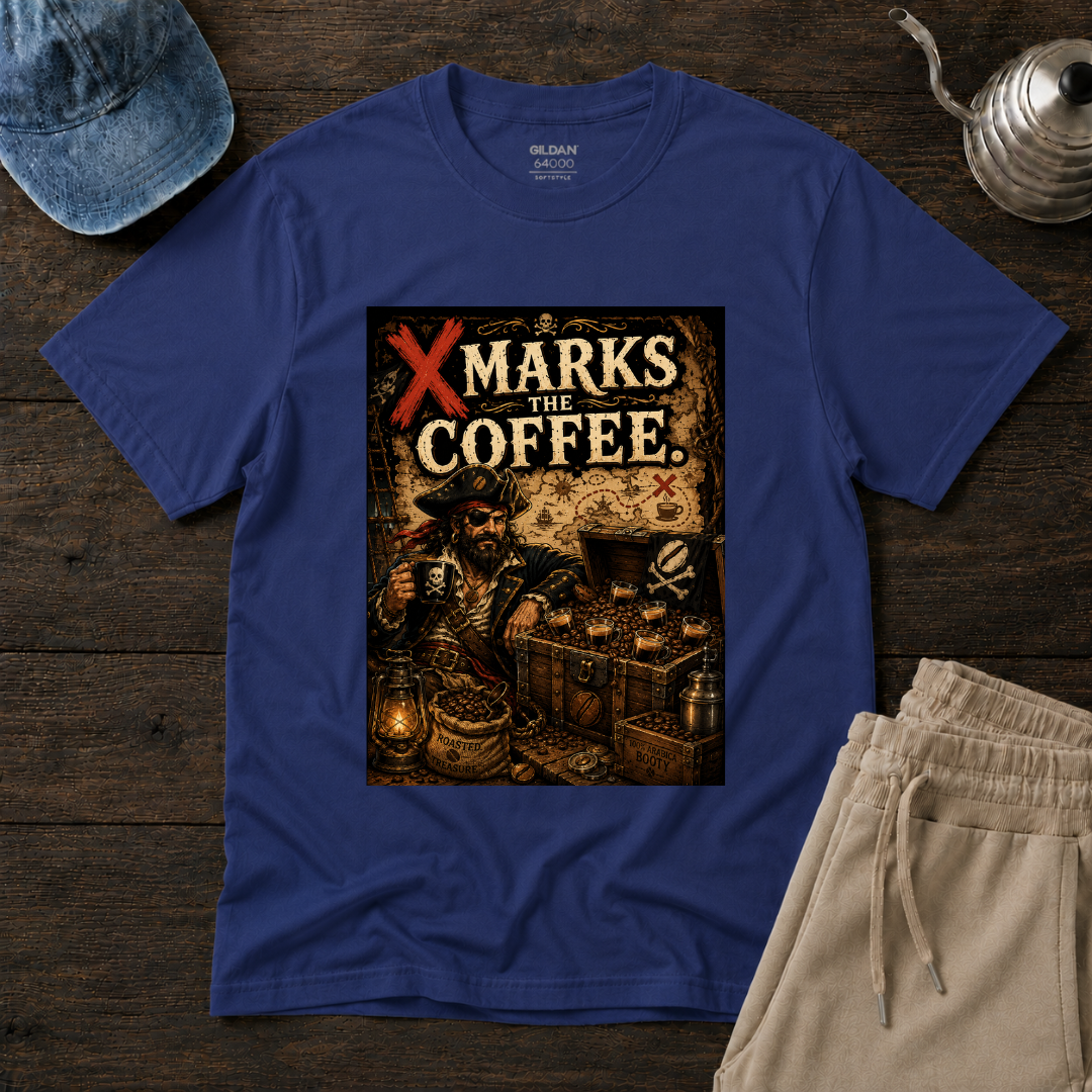 X Marks The Coffee T-Shirt