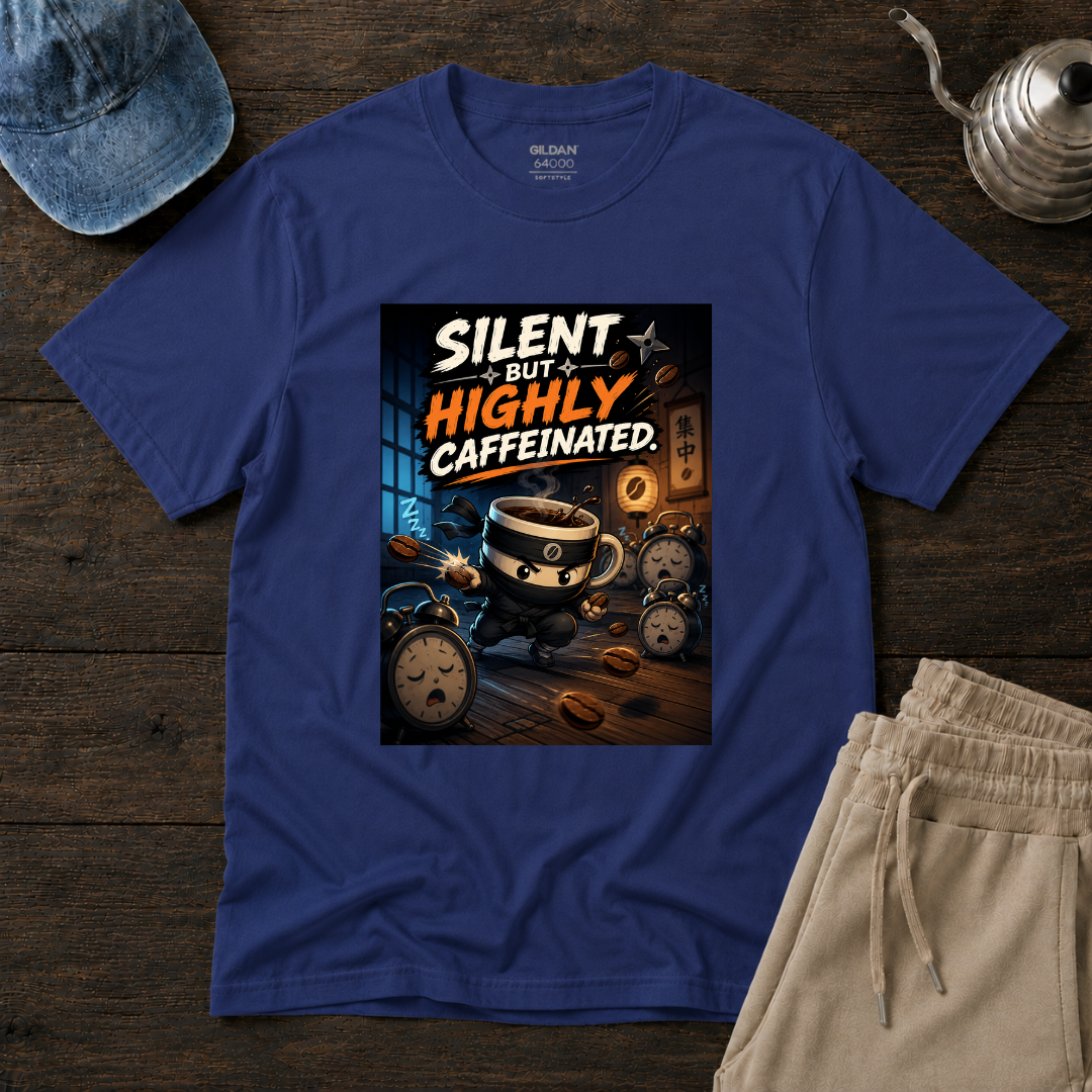 Caffeinated Ninja T-Shirt