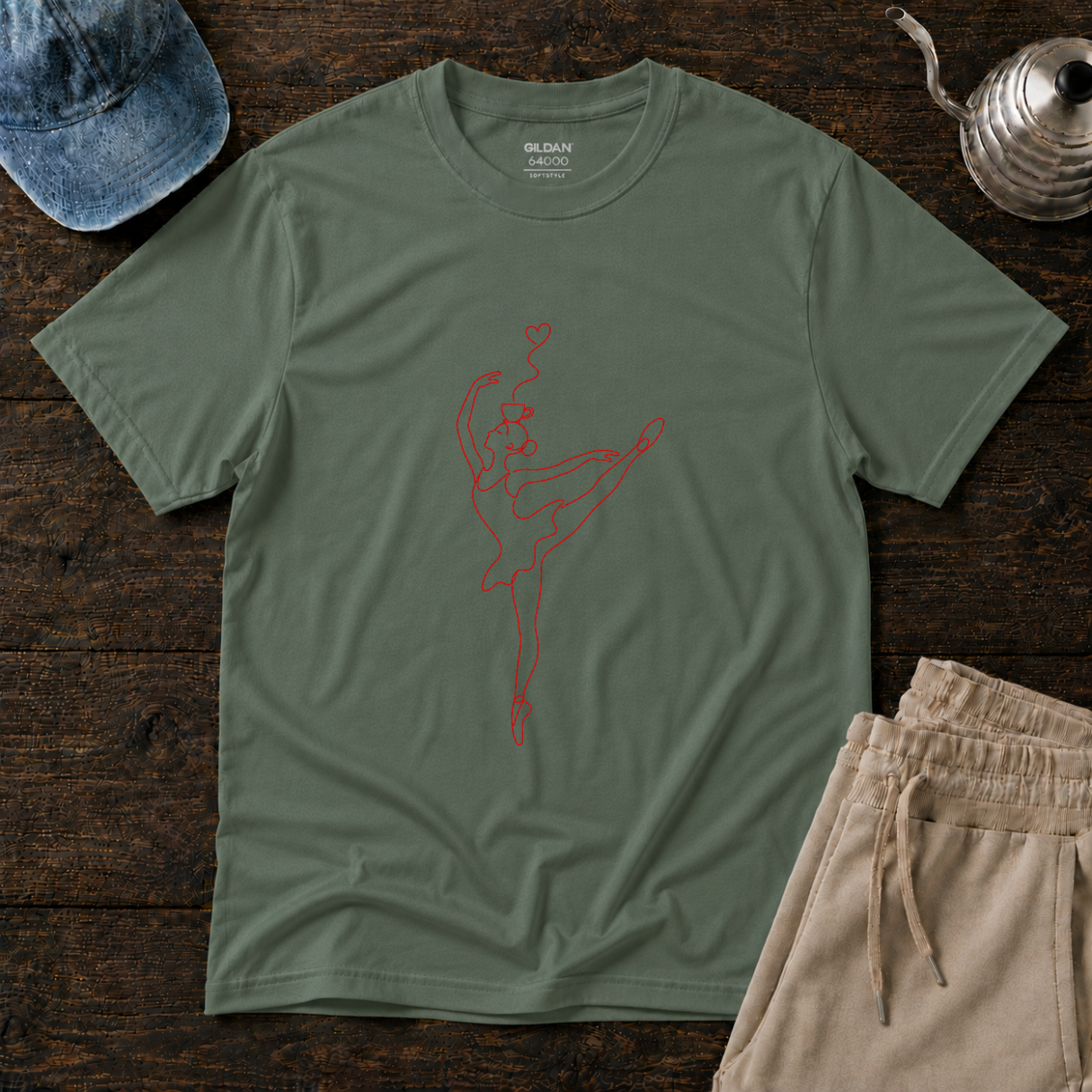 Ballerina Coffee T-Shirt