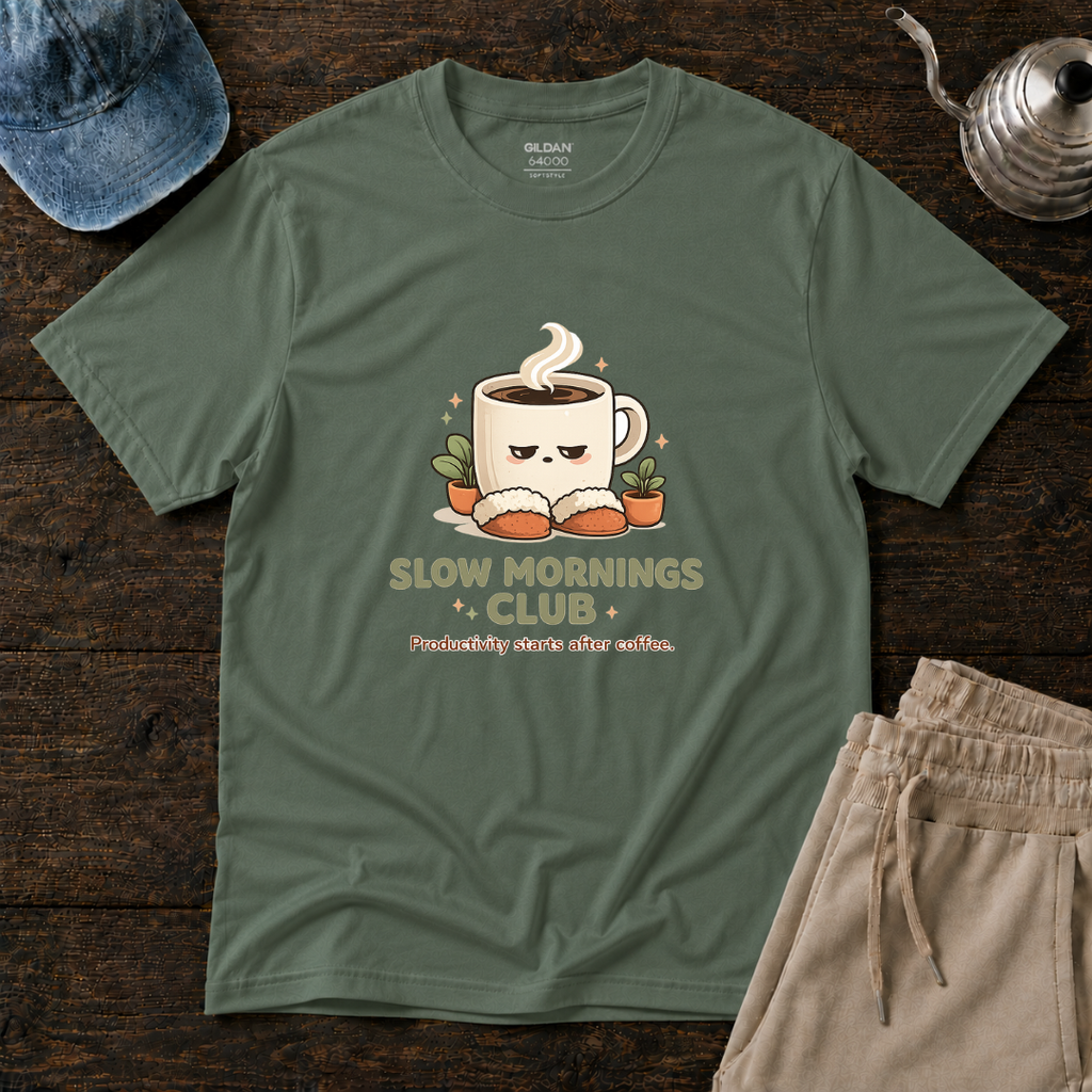 Slow Mornings Club T-Shirt