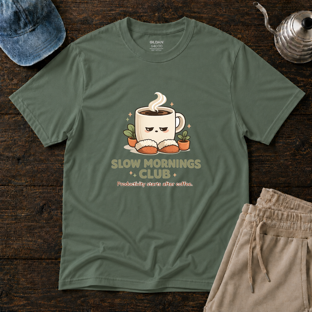 Slow Mornings Club T-Shirt