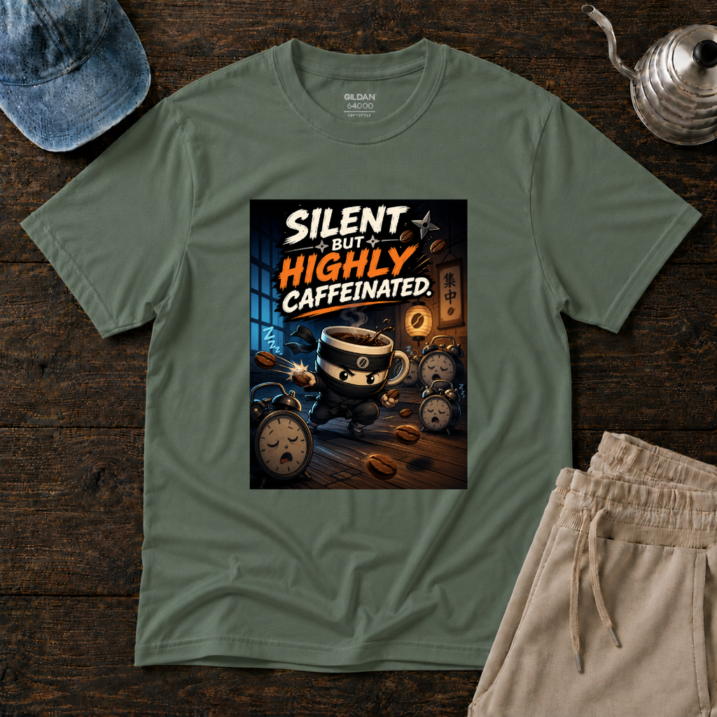 Caffeinated Ninja T-Shirt